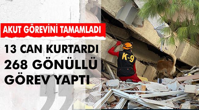 AKUT, 18 ekibi ve 268 gönüllüsüyle 13 can kurtardı