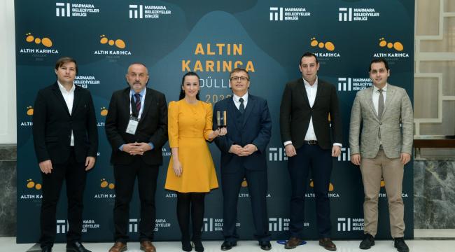 ALTIN KARINCA SOSYAL HİZMETLER ÖDÜLÜ ŞİŞLİ’NİN