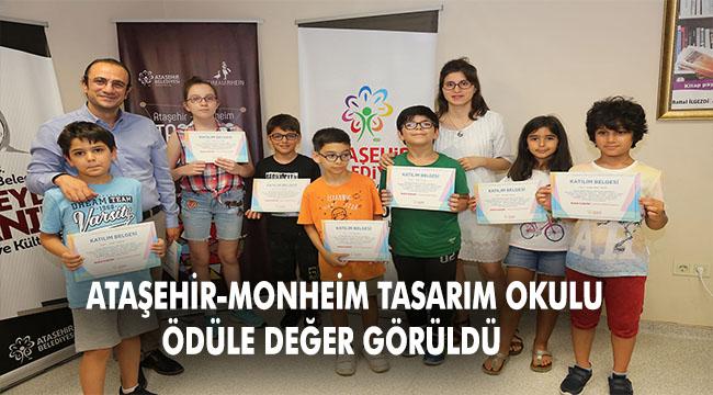 “ATAŞEHİR-MONHEİM TASARIM OKULU”  ALTIN KARINCA’DA BİRİNCİ OLDU