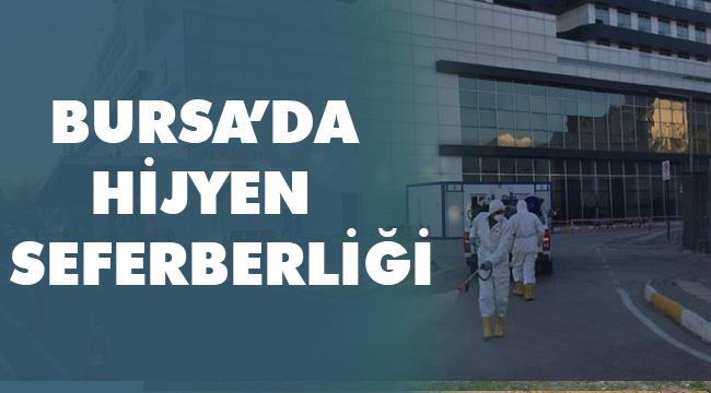 Büyükşehir'den hijyen seferberliği
