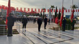 Dalaman'da Gazi Mustafa Kemal Atatürk Ebediyete intikalinin 82.yılında anılıyor