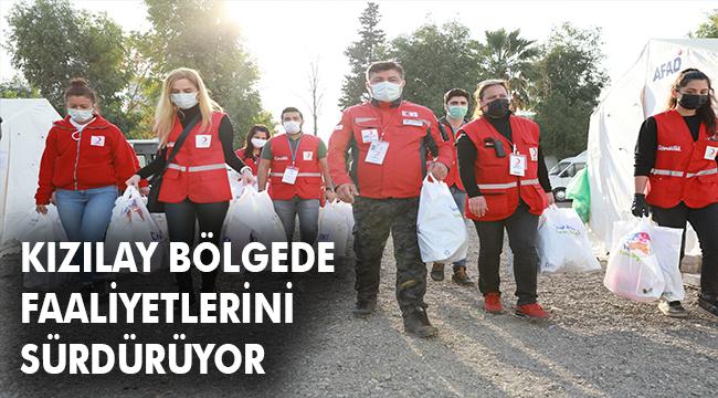 Kızılay Süzer İşbirliği ile Depremzede Çocuklara Giyecek ve Uyku Tulumu Desteği