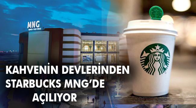 MNG AVM&#039;nin Zengin Cafe karmasına Starbucks&#039;ta eklendi