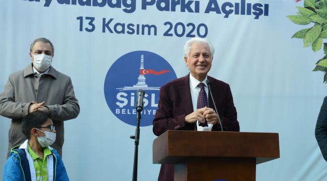 ŞİŞLİ’DE YEŞİL ALANLAR ÇOĞALIYOR