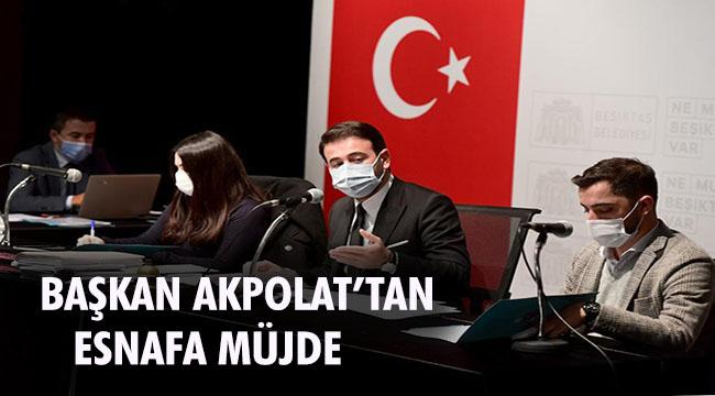 BEŞİKTAŞ BELEDİYESİ’NDEN ESNAFA MÜJDE: ‘İŞGALİYE BEDELİ PANDEMİ SÜRESİNCE ALINMAYACAK’