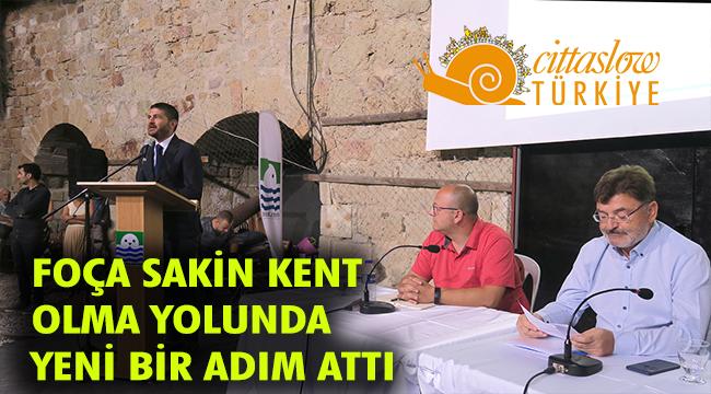 Foça Belediyesi ‘‘Sakin Şehir” Başvuru Dosyasını Tamamlayıp Teslim Etti