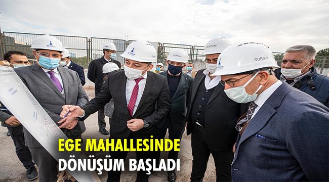 İzmir'in kalbinde kentsel dönüşüm için ilk yıkım