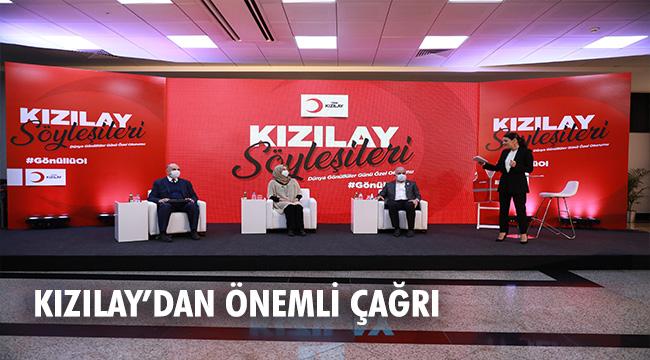 Kızılay tüm Türkiye'yi 'Gönüllülük' çatısı altında buluşmaya çağırıyor