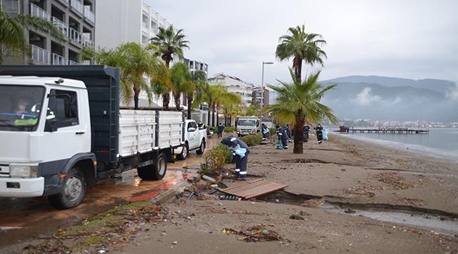 MARMARİS SAĞANAĞI SORUNSUZ ATLATTI