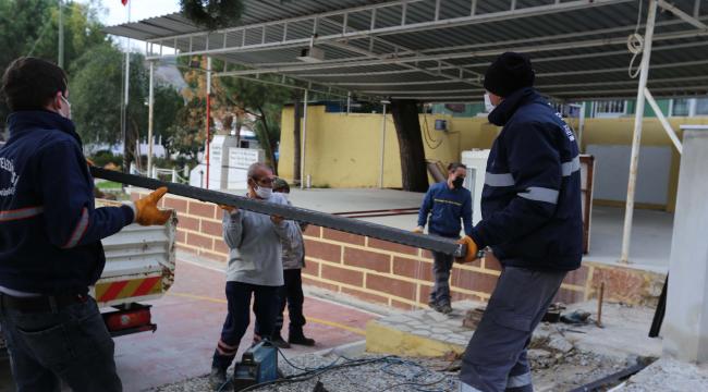 Başkan Atay Yılmazköy Ortaokulu’nun Talebini Yerine Getirdi