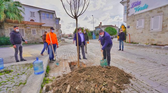 Başkan Oran;  “Sevdamız daha yeşil Çeşme”