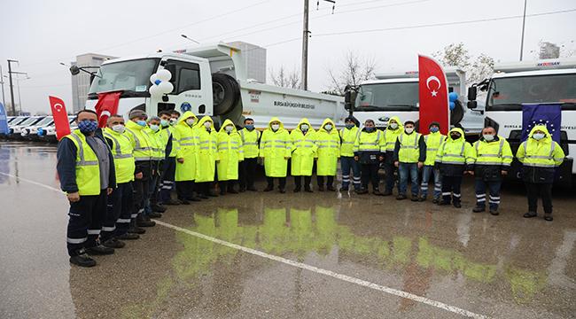 Büyükşehir’in hizmet filosu güçleniyor