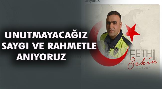Fethi Sekin Şehadetinin 4.yılında anılıyor