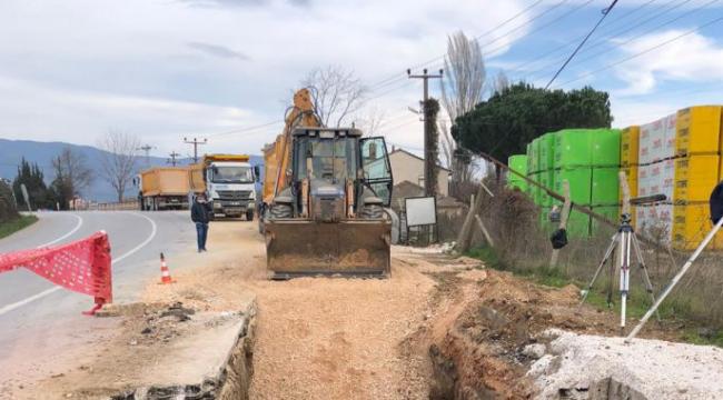 Orhangazi altyapısına 7,5 milyonluk yatırım