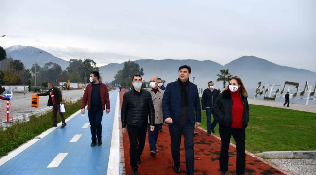 Sahil Bandı’nda alt yapı çalışmaları başladı!