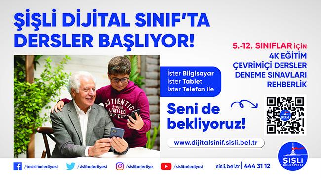 ŞİŞLİ DİJİTAL SINIF GENÇLERİ GELECEĞE HAZIRLIYOR