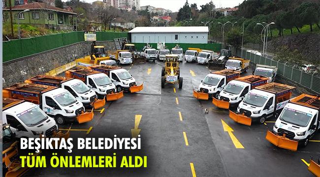 BEŞİKTAŞ KAR YAĞIŞINA HAZIR