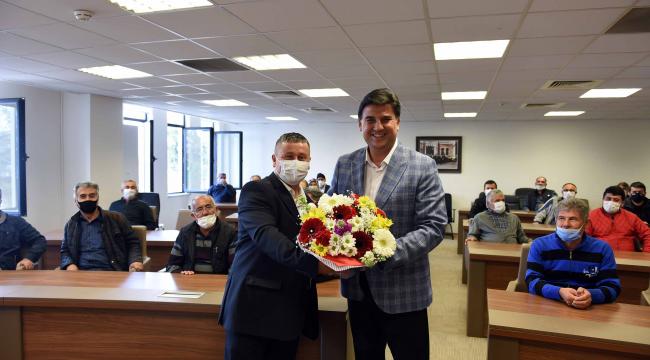 Cami Mahallesi’nden ‘teşekkür’ ziyareti