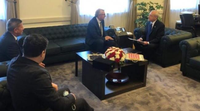 Eriş, CHP Lideri Kemal Kılıçdaroğlu'nu ziyaret etti