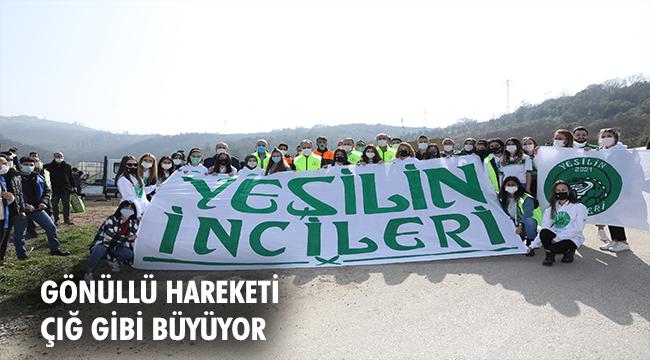 Gönüllüler sokak hayvanları için sahaya indi