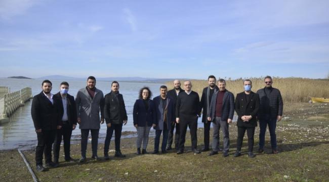 İYİ Gençlik&#039;ten Bursa Ramsar alanında inceleme