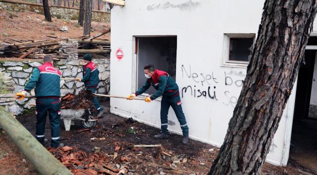 Kızıldağ Mesire Alanında Çalışmalar Başladı