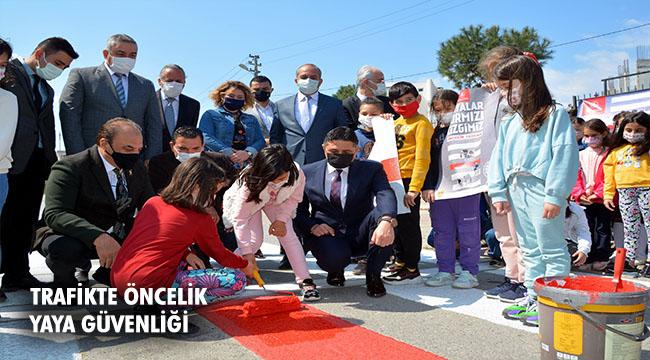 Aliağa’da “Yaya Önceliği Kırmızı Çizgimizdir” Etkinliği