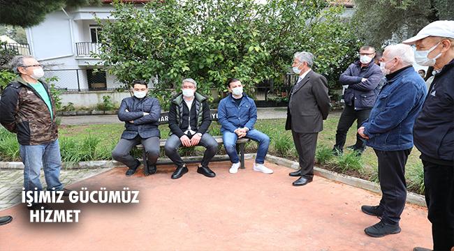 Başkan Oktay, Umutkent Sitesi sakinleriyle bir araya geldi