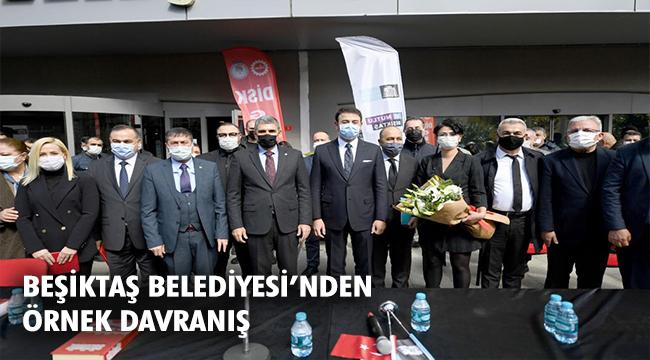 BEŞİKTAŞ BELEDİYESİ’NDE TOPLU İŞ SÖZLEŞMESİ İMZA TÖRENİ GERÇEKLEŞTİ