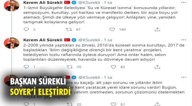 SU MANİFESTOSUNA SÜREKLİ&#039;DEN ELEŞTİRİ GECİKMEDİ