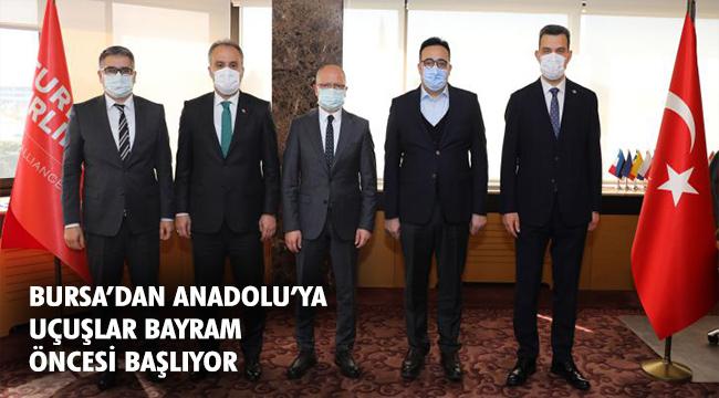 THY’den Bursa’ya ‘bayram hediyesi’