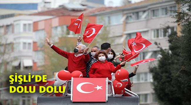 23 NİSAN ŞİŞLİ’DE DOLU DOLU KUTLANDI