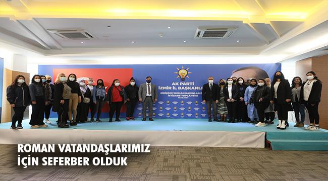 AK Parti İzmir’den Girişimci Roman Kadınları İstişare Toplantısı