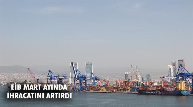 EİB’ten Mart ayında 1 milyar 286 milyon dolarlık ihracat