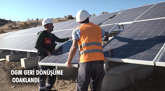 OGM&#039;den 1 yılda 1 milyon TL&#039;lik güneş enerjisi üretimi