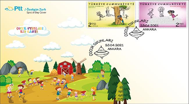 PTT’DEN ÇOCUKLAR İÇİN ÖZELGÜN ZARFI