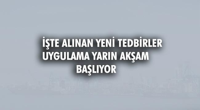 Ramazan&#039;da iki hafta kısmi kapanma