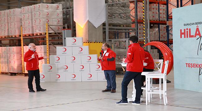 Ramazan için Kızılay’a destek yağdı