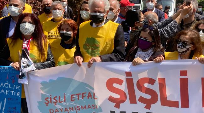 ŞİŞLİ BELEDİYESİ KOMŞULARIYLA BİRLİKTE HASTANESİNE SAHİP ÇIKTI!