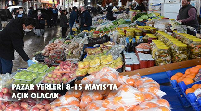 81 İl Valiliğine Pazar Yerleri Genelgesi Gönderildi