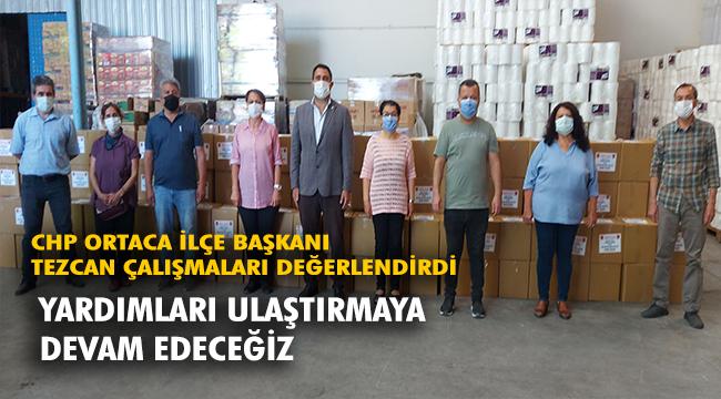 CHP ORTACA İLÇE BAŞKANI TEZCAN&#039;DAN BASIN AÇIKLAMASI