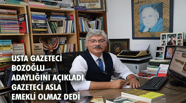 Gazeteci Bozoğlu Muğla Gazeteciler Cemiyet Başkanlığına Adaylığını açıkladı