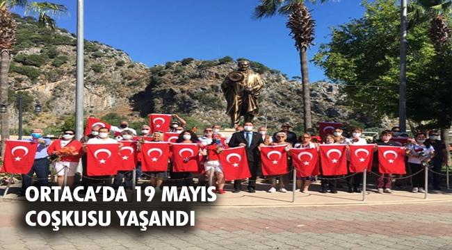 Ortaca&#039;da 19 Mayıs coşkuyla kutlandı
