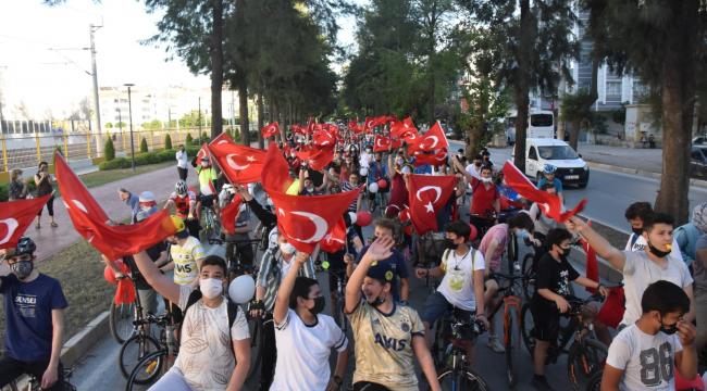 Torbalı'da pedallar 19 Mayıs için çevrildi