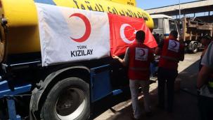 Türk Kızılay Filistin'de yaraları sarıyor
