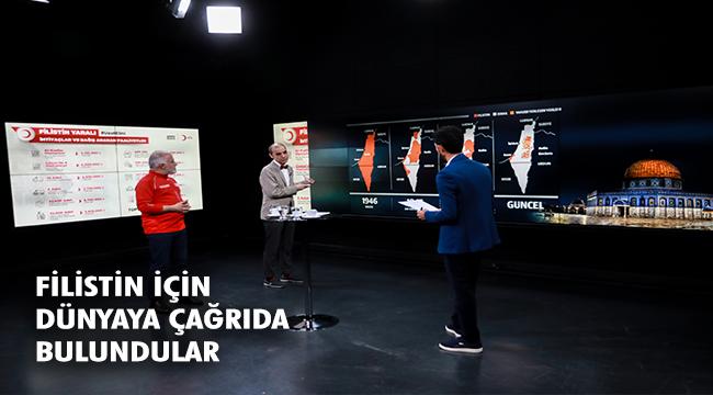 Türk Kızılay, “Filistin Özel Yayını” düzenledi