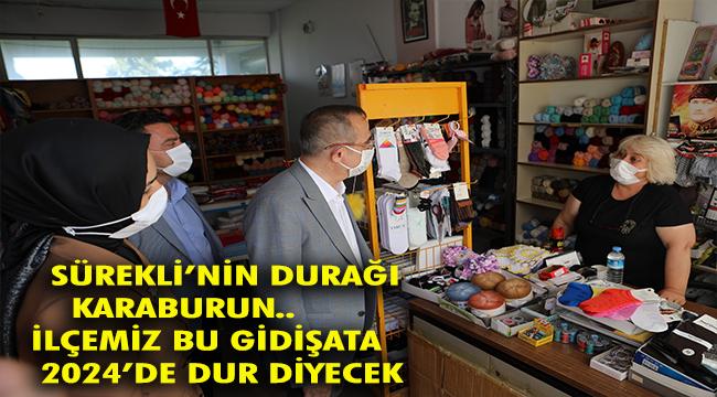 AK Parti İzmir İl Başkanı Kerem Ali Sürekli; "Karaburun'u biz sırtlanıyoruz, onlar ihmal ediyorlar!"