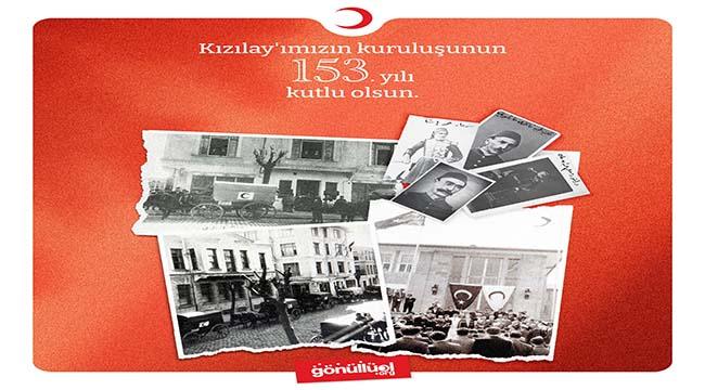 DR. KINIK: KIZILAY 153 YILDIR BÜYÜYEN BİR ‘İYİLİK’ HAREKETİDİR