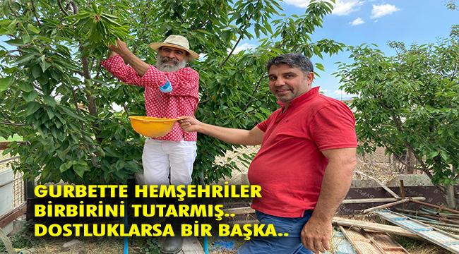 Hemşehrilerimizin dostlukları tebessüm oluşturdu
