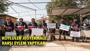 İzmir'in Orhanlı Köyünde Jeotermale Karşı Davullu Zurnalı Eylem Yapan Köylüler Toplantıyı Durdurdu